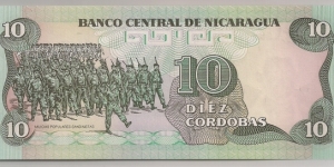 Banknote from Nicaragua