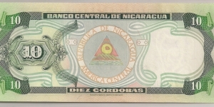 Banknote from Nicaragua