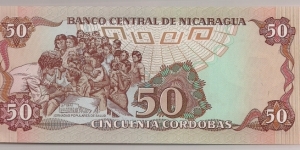 Banknote from Nicaragua