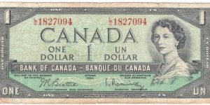 1 Dollar(1954) Banknote