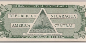 Banknote from Nicaragua