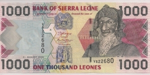 Sierra Leone 1000 Leones 2006 P24. Banknote