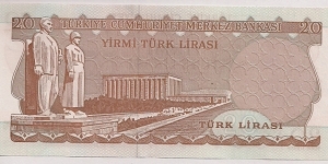 Banknote from Turkey