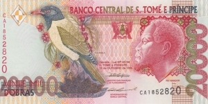 Sao Tomé o Principe P67a (20000 dobras 22/10-1996) Banknote