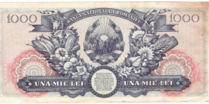 Banknote from Romania