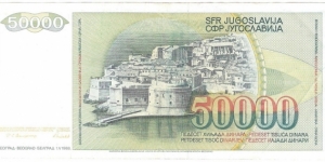 Banknote from Yugoslavia