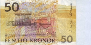 Banknote from Sweden