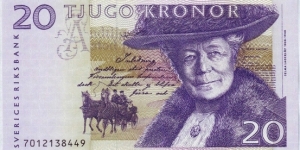  20 Kronor Banknote