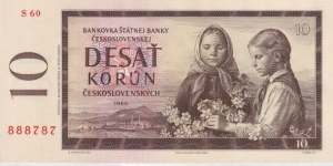  10 Korun Banknote