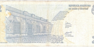 Banknote from Argentina