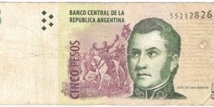 5 Pesos Banknote