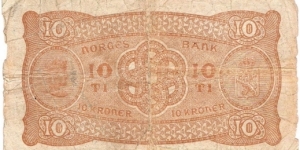 Banknote from Norway