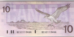 Banknote from Canada