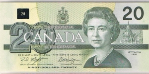 CANADIAN BIRDS SERIES Banknote