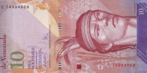  10 Bolivares Banknote