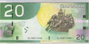 Banknote from Canada