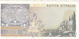 Banknote from Italy