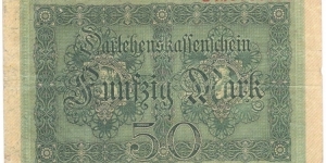 Banknote from Germany