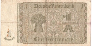 Banknote from Germany