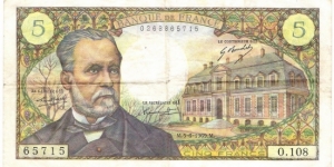 5 Francs(1969) Banknote