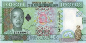  10,000 Francs Banknote