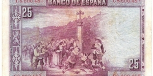 Banknote from Spain