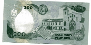 Banknote from Colombia