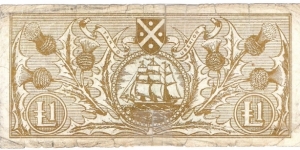 Banknote from Scotland