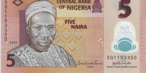  5 Naira Banknote