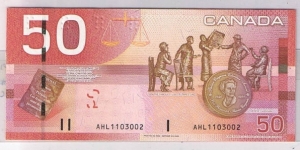 Banknote from Canada