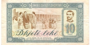 Banknote from Albania