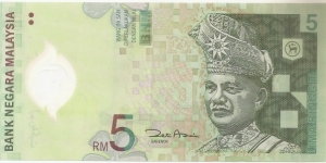 5 Ringgit Banknote