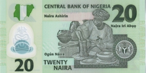 Banknote from Nigeria