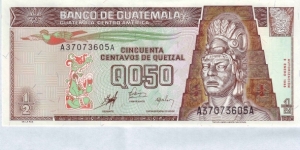  1/2 Quetzal Banknote