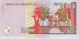 Banknote from Mauritius