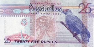 Banknote from Seychelles