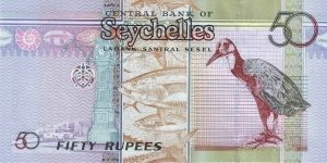 Banknote from Seychelles