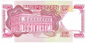 Banknote from Uruguay