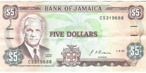 5 Dollars Banknote