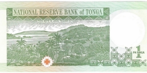 Banknote from Tonga