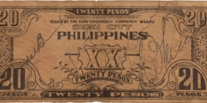 Banknote from Philippines