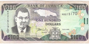 100 Dollars Banknote