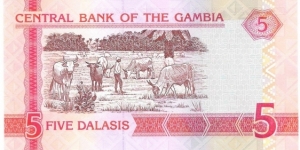 Banknote from Gambia