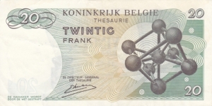 Banknote from Belgium