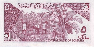 Banknote from Somalia