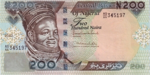  200 Naira Banknote