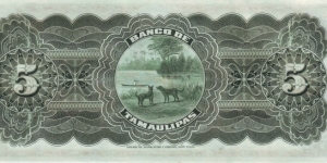 Banknote from Mexico