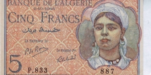  5 Francs Banknote