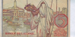 Banknote from Algeria