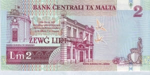 Banknote from Malta